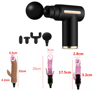 Pistol Pijat Elektronik Genggam untuk Pijat Jaringan Dalam, Pistol Pijat Otot Perkusi, Stimulator Otot, <span class=keywords><strong>Vibrator</strong></span>, Pistol Pijat, Mainan Seks, Dildo - Product Image 5