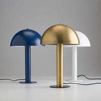 Lampe de table en marbre d'albâtre espagnol de luxe E-shuo, décoration d'intérieur avec abat-jour en métal