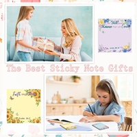 Cadeaux de notes autocollantes bibliques, notes autocollantes inspirantes, citations de versets bibliques religieux, cadeaux pour les chrétiens, blocs-notes bibliques