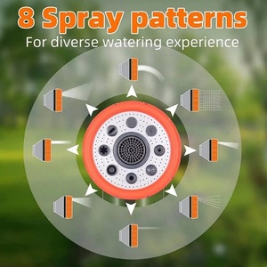 Pistola de Espuma con 8 Funciones, Recubierta de Plástico, para Lavado de Autos, Riego de Jardín, y Cuidado de Mascotas - Product Image 4