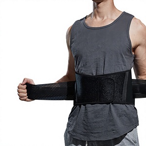 Cinturón de Soporte Lumbar Transpirable de Malla con 8 Tiras de PE <span class=keywords><strong>para</strong></span> Compresión, Sentadillas, Levantamiento de Pesas, Baloncesto, Alivio del Dolor de Espalda, Unisex - Product Image 2