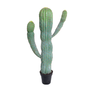 <span class=keywords><strong>Colonne</strong></span> de <span class=keywords><strong>cactus</strong></span> artificielle en plastique de qualité supérieure avec fourches à main - Écologique et durable pour la décoration commerciale/bureau/maison/hôtel/banquet - Product Image 3
