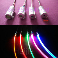 Moteur d'éclairage à fibre optique LED MINI monocouleur 12V DC, modèle économique, le plus petit format, à éclairage latéral en aluminium