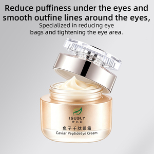 Crème pour les yeux multi-peptides au caviar, hydratante, resserre la zone des yeux, anti-rides, nourrissante pour les cernes, raffermissante, anti-âge - Product Image 3