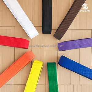 Woosung en kaliteli özelleştirilmiş dövüş sanatları kemerler özel renkler Karate Judo kemer tekvando kemerleri - Product Image 2