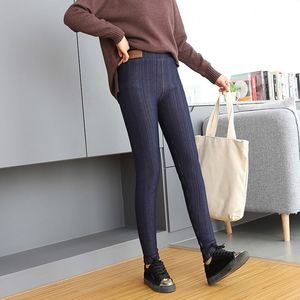 Pantaloni caldi da Cowboy inverno skinny in lana di <span class=keywords><strong>velluto</strong></span> spesso <span class=keywords><strong>leggings</strong></span> da donna pantaloni da donna pantaloni in Cashmere di agnello - Product Image 3