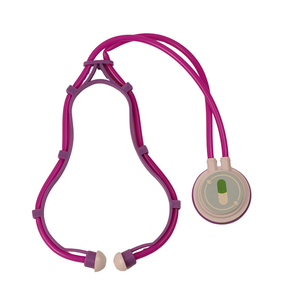 Jouets en plastique : Stéthoscope, seringue, cuillère, thermomètre, bouteille – Kit de jeu de rôle médical pour enfants avec logo personnalisé - Product Image 2