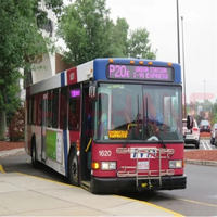 Bus LED Display Écran de message interne avant arrière Panneau de destination d'itinéraire de contrôle sans fil