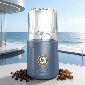 USB Powered Outdoor Car Blender <b>Heater</b> Stainless Steel 260ml <b>Portable</b> Li-ion Battery Blade 2000mAh Smoothies Maker Turbo Mode - Product Image 5