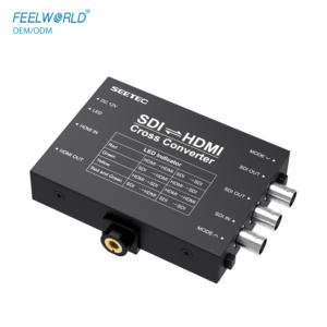 Convertisseur de signal croisé Sdi <span class=keywords><strong>HDMI</strong></span> taille de poche interconversion 3G-sdi conversion mutuelle adaptateur de diffusion en direct - Product Image 1