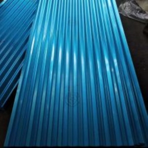 เหล็กแผ่นเคลือบสีลูกฟูกชุบสังกะสี DX51D แข็งเต็มแผ่น สำหรับงานเชื่อม ตัด และก่อสร้างอาคาร ภาคเหนือจีน - Product Image 4
