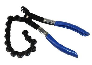 Ống xả Kìm 90 độ lỗ kẹp ống cao su Pad tháo gỡ 10 cái Snap Ring phanh ống điều hòa không khí Ống kẹp - Product Image 3