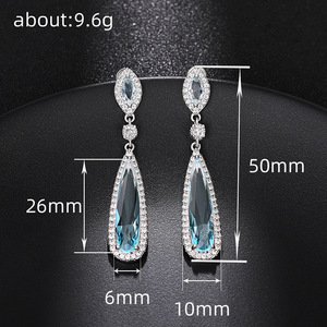 Eleganti Orecchini a Goccia Lunghi per Donna, Accessori per Orecchie da Indossare Ogni Giorno - Product Image 4