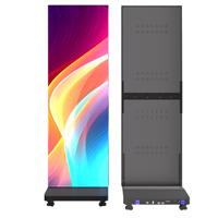 Pantalla LED Tipo Póster Plegable de Empalme Continuo de Alta Definición con Función de Visualización de Animaciones y Gráficos Clasificación IP65 SDK Incluido