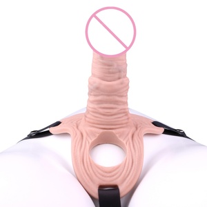 Pantalones con Jaula de Castidad para Pene, Simulación Real de Pene de Caballo, Cinturón de Silicona, Juguete Sexual para Adultos - Product Image 4