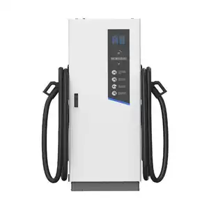 120KW OCPP 1.6J Fast DC EV Charging Station CCS CHAdeMo EV DC Charger For Electric Vehicle Charging