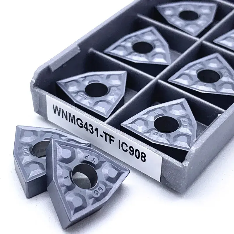 ISCAR original WNMG080404 WNMG080408 TF IC907/IC908 Dreh werkzeug Metall CNC-Einsatz Drehmaschine WNMG431 WNMG432 Hartmetalle insatz