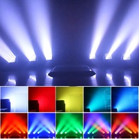 25 Stück 15W RGBW 4-in-1 LED Moving Head Light Bühnen-Dual-Oszillierende Matrix-Strahlbeleuchtung DJ Disco Club Party Wash Moving Head Light
