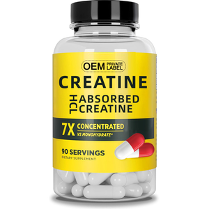 OEM label pribadi kapsul creatine untuk olahraga nutrisi dukungan kesehatan kognisi otot peningkatan energi seluler - Product Image 1