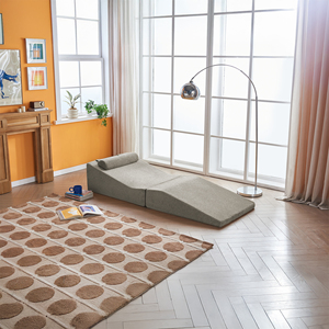 Modern Design Compressed Foldable Square <b>Memory</b> <b>Foam</b> <b>Sofa</b> Chair One Seat Convertible <b>Sofa</b> Bed Modular Set Apartment Living Room - Product Image 4