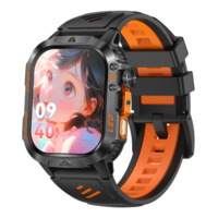 Reloj Inteligente para Exteriores HT46, Batería Grande de 1200 mAh, Pantalla Curva de 2.01 Pulgadas, Llamadas Inalámbricas, Resistente al Agua IP68, Robusto y Duradero