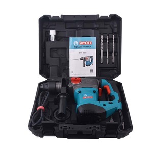 מקדחת רוטציה חשמלית BIYOTI 220V Sds Max 32 מ\\\"מ, פטיש הריסה חשמלי, מקדחת בטון, מכונת קידוח - Product Image 6