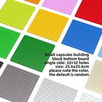 Blocs de construction géométriques éducatifs colorés 16*16 32*32 50*50 points, jouets Pixel Art, briques de construction, modèle de jouet