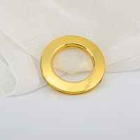 Anneaux de rideau en gros, accessoires de rideau de haute qualité pour tringle romaine, décoration de maison, œillets de rideau en plastique OEM