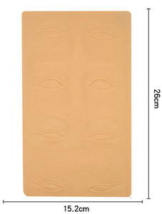 Tatuaggio di alta qualità pratica 3D pelle sintetica viso Silicone Microblading pratica pelle - Product Image 3