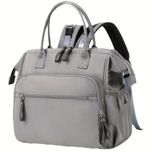 Sac à dos multifonctionnel pour bébé, résistant à l'eau, en polyester, antivol, grand sac à couches pour un usage quotidien et en voyage - Product Image 1