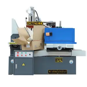 Worktable travel 450*550mm edm wire cutting machine dk7745 edm machine