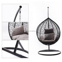 Fauteuil suspendu moderne en métal personnalisable - Mobilier de jardin extérieur super confortable pour parc et villa, capacité 2 personnes