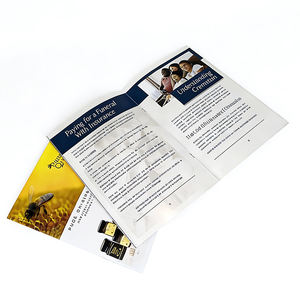 Экологически чистая профессиональная индивидуальная Цифровая печатная бумага мини красочный буклет Каталог брошюра УФ печать - Product Image 6