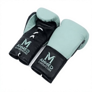 Gants de boxe MMA professionnels - Gants d'entraînement imperméables en cuir véritable de haute qualité pour la lutte - Product Image 6