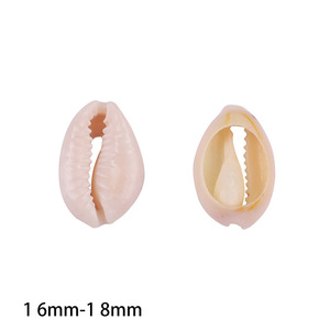 Jingyue 100PCS/BOLSA Venta al por Mayor de Cuentas de Concha Marina Natural Blanca de 14-20mm, Conchas Sueltas para Fabricación de Joyería - Product Image 5