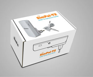 Monitor de Temperatura GSM Portátil SimPal-T2 y Alarma de Corte de Energía con Soporte de Frecuencia Global y Compatibilidad con Enchufes - Product Image 2