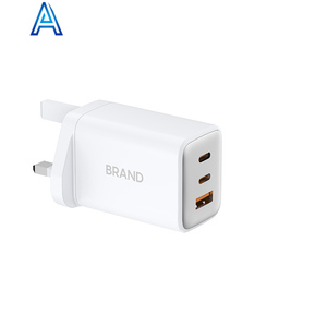 100W nhanh 3-cổng tường USB Một Bộ chuyển đổi cho điện thoại di động điện thoại di động giữa máy tính bảng cung cấp điện sạc sạc cắm du lịch 2 Type-C - Product Image 5