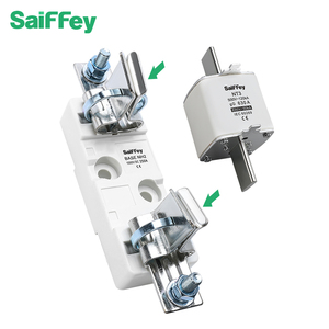 Saiffey NH2 nh loạt điện áp thấp cầu chì năng lượng mặt trời chủ DMC + Brass Blade cầu chì cơ sở - Product Image 3