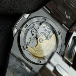 Montre mécanique automatique de luxe 3K Factory 40 mm pour homme, acier inoxydable, cadran bleu glace, verre saphir, fond transparent - Product Image 4