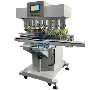 Maquinas de tampografia 8 colores lavadora PVC panel servo tampografía <span class=keywords><strong>sistemas</strong></span> de máquinas de impresión - Product Image 3