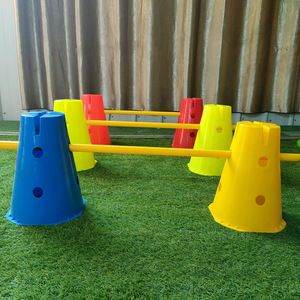 Sports Training Marker Cone Set <b>Soccer</b> Basketball Agility Drills Wear Resistant Shatterproof - Product Image 5