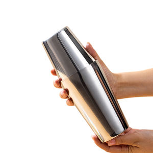 Professionnel moderne durable en acier inoxydable 2 pièces Boston <span class=keywords><strong>Cocktail</strong></span> <span class=keywords><strong>Shaker</strong></span> Set Bar outils de mélange pour barman - Product Image 1