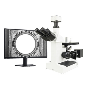 <strong>Inverted</strong> Stereo Trinocular Optical Digital <strong>Microscope</strong> MJ-2000D Analyzing Metal Grain Size 20MP Camera 5K Resolution USB3.0 IP53 - Product Image 5