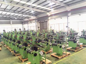 Guangzhou Yongjin fabrika fiyat özel endüstriyel otomatik mekik iğne tezgah makinesi dar kumaş için