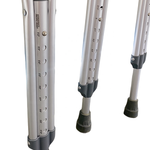 Einstellbare Achsel krücken aus Aluminium legierung für Erwachsene Kinder Ältere Achsel krücken Großhandel - Product Image 3