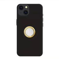 Support de téléphone portable adhésif ultra-fin 2 pièces de 1,8 mm en métal avec rotation à 360° pour smartphone et tablette