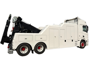 Carro Attrezzi Idraulico Rotante 6x4 ad Alta Resistenza, Camion di Soccorso Multifunzionale per la Gestione di Camion Sovraccaricati o Incidentati - Product Image 5