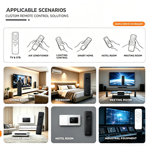 Télécommande TV personnalisée 17 touches - <span class=keywords><strong>Code</strong></span> fixe/apprentissage, IR/RF 20m <span class=keywords><strong>pour</strong></span> appareils de streaming - Usine OEM/ODM, Moule existant et nouveau, Faible MOQ - Product Image 3