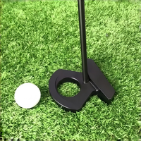 Ensemble d'entraînement de golf portable pour droitiers, putter durable en acier au graphite avec poignée en caoutchouc forgé, sac de golf et clubs inclus