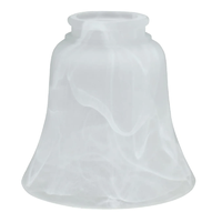 Abat-jour en verre alabastro pour ventilateur de plafond, style moderne, minimaliste, traditionnel, chinois, industriel